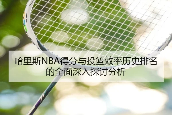 哈里斯NBA得分与投篮效率历史排名的全面深入探讨分析